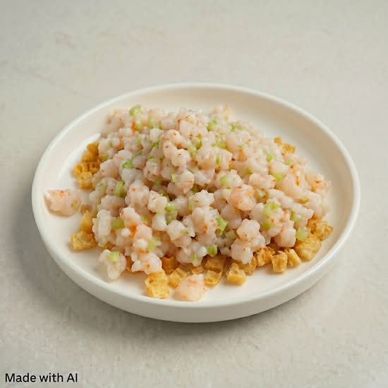 Dry Shrimp with Egg Yolk Fried Rice (金沙櫻花蝦炒飯)